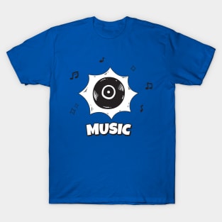 Music Makes Life Happy T-Shirt